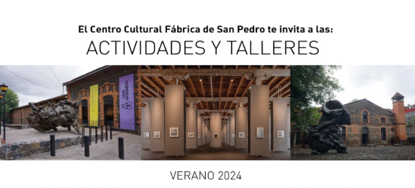  Invitan a talleres en el Centro Cultural Fábrica de San Pedro